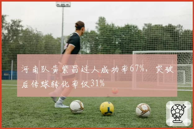 河南队黄紫昌过人成功率67%，突破后传球转化率仅31%